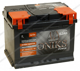 Автомобильный аккумулятор 6СТ-62.0 - фото