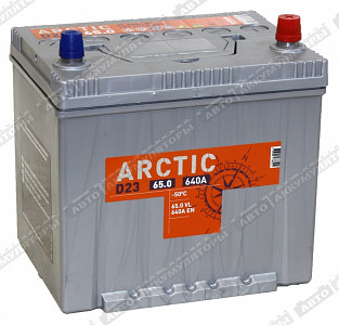 Легковой аккумулятор Arctic Silver 6СТ-65.0 VL (D23FL) - фото