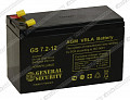 Тяговая аккумуляторная батарея General Security GS 7,2-12 7,2 Ач Тяговая аккумуляторная батарея General Security GS 7,2-12 7,2 Ач