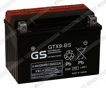 Мотоаккумулятор GTX9-BS - фото