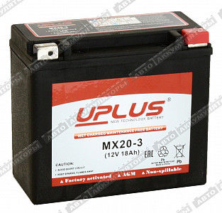 Мотоаккумулятор Power Sport MX20-3 (CT 12201, YTX20L-BS) - фото