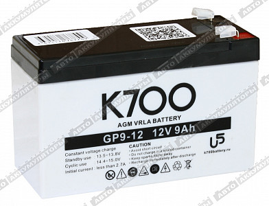 Тяговый аккумулятор GP 9-12 - фото Тяговый аккумулятор GP 9-12 - фото