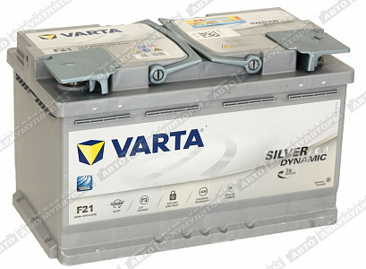 Автомобильный аккумулятор Silver Dynamic AGM 580 901 080 (F21) - фото Автомобильный аккумулятор Silver Dynamic AGM 580 901 080 (F21) - фото