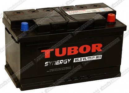 Легковой аккумулятор Synergy 6СТ-85.0 VL (низкий) - фото