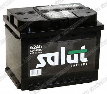 Автомобильный аккумулятор 6СТ-62.0 LA - фото