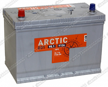 Легковой аккумулятор Arctic Silver 6СТ-95.1 VL (D31FR) - фото