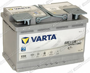 Автомобильный аккумулятор Silver Dynamic AGM 570 901 076 (E39) - фото